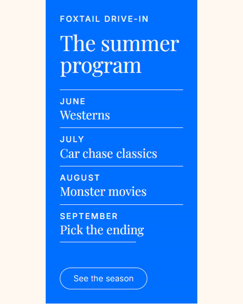 The half page program unit