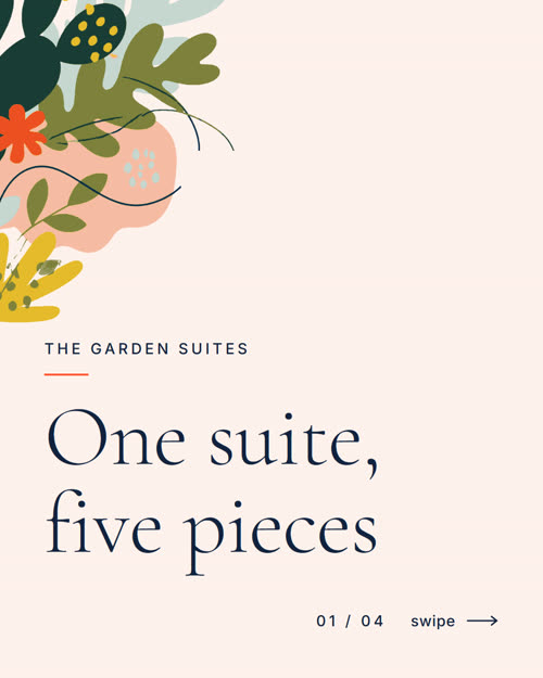 Cover frame of the suite carousel